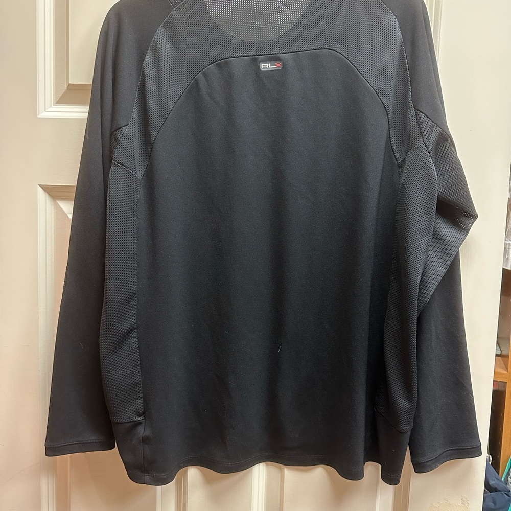 RLX Ralph Lauren performance long sleeved shirt-black - Picture 10 of 12